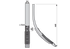 Scharspitze Hartmetall – passend für Pöttinger 9762.50.015.1 Breite 50 mm AgriCarb
