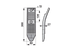Scharspitze Hartmetall – passend für Lemken 3374441 Hersteller-Nr. BDL4441C-R AgriCarb