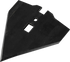 Hackschar Schmotzer 361623 – Detailansicht Lochdurchmesser 5,5 mm