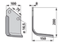 Winkelmesser rechts anstelle von Howard 756785 GartenShop24 - Hochwertige Gartengeräte