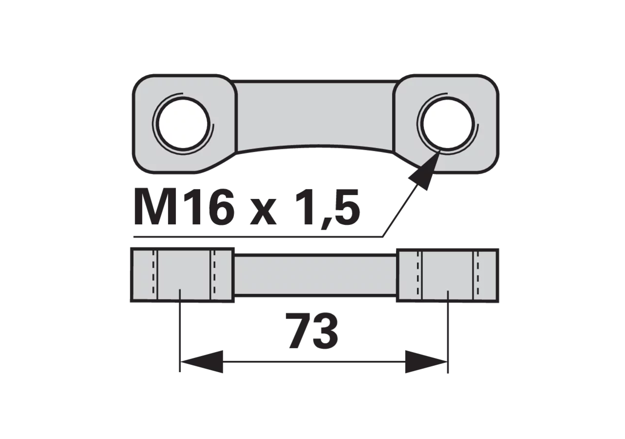 Bügelmutter M16 x 1,5 – passend für Lemken 459 8601 GartenShop24