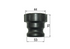 Fixloc-Vaterteil Innengewinde 1 1/2 Zoll GartenShop24
