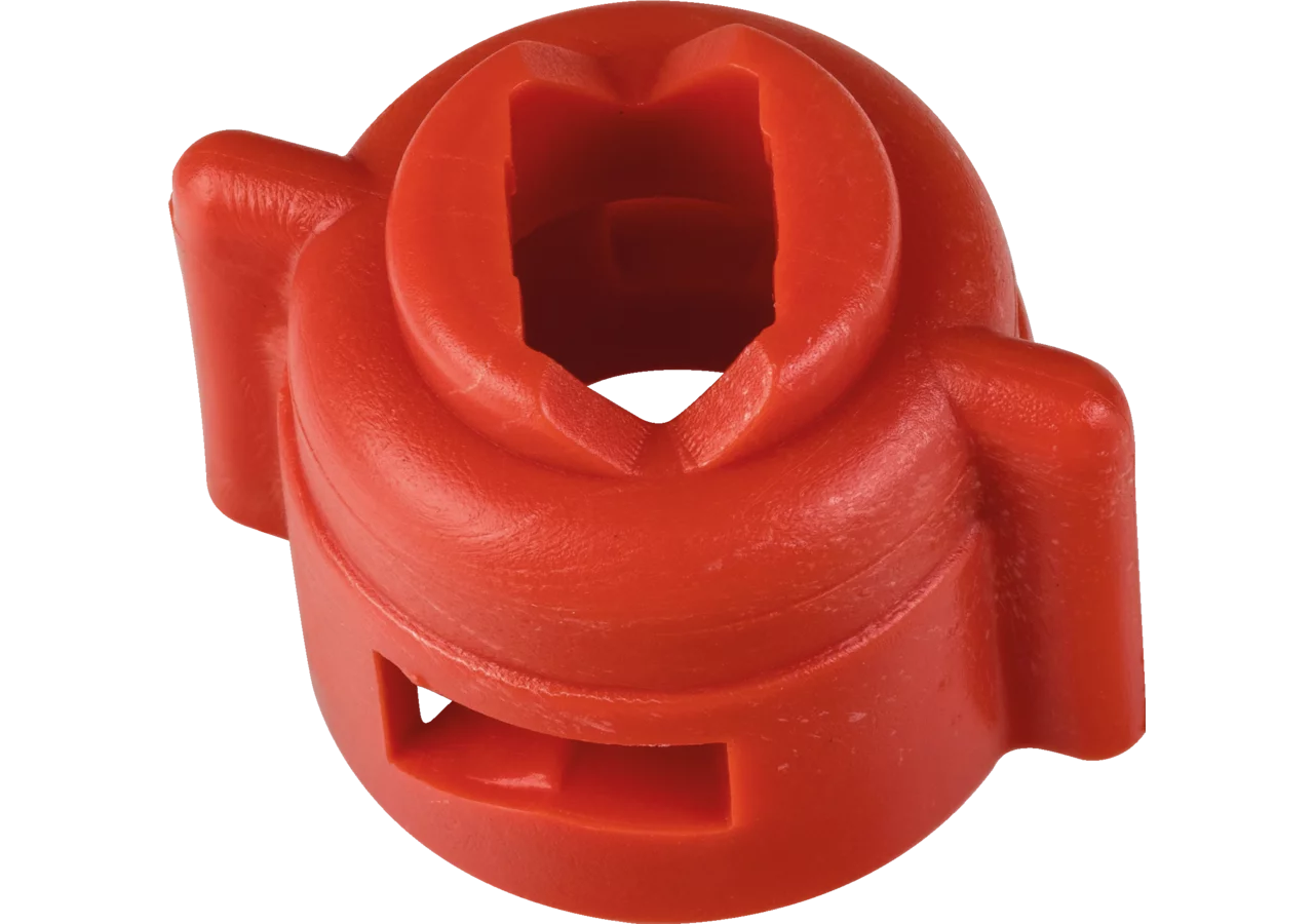 Bajonettmuttern Rau Rot SW=8 mm, 10 Stück GartenShop24