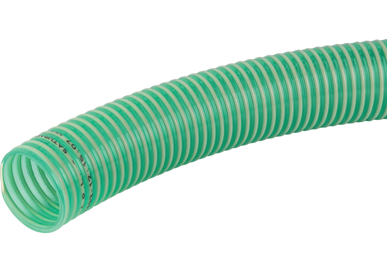 Saug-/Druckschlauch PVC, Grün, ID 38 mm, Meterware, universal GartenShop24