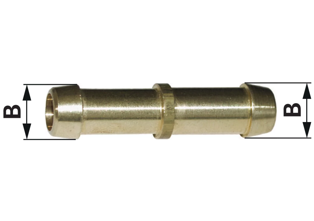 Doppelschlauchnippel 10 mm GartenShop24