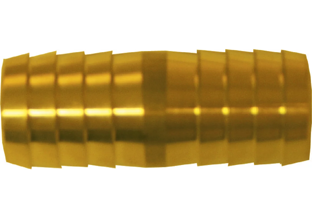 Doppelschlauchnippel 19 mm GEKA