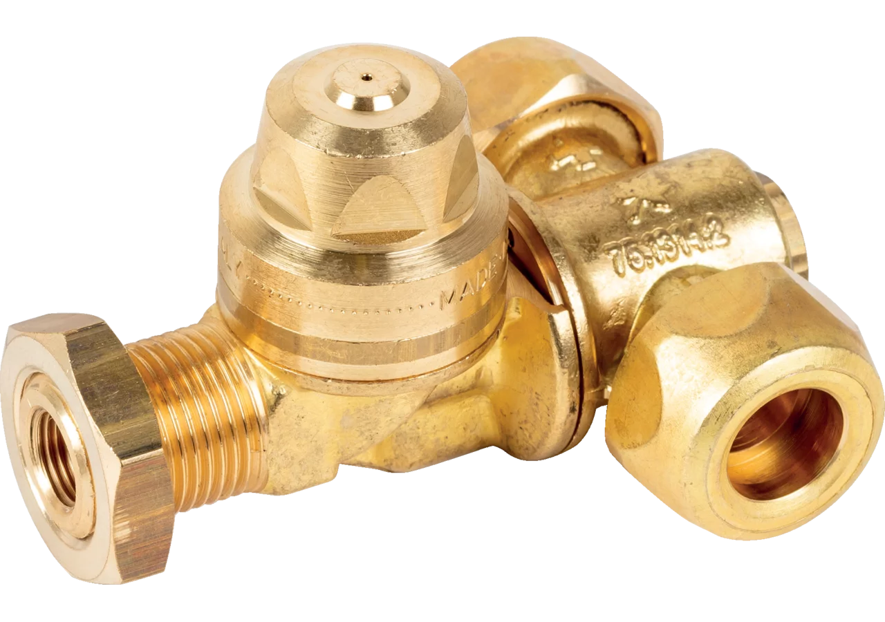 Sprühkopf doppelt 3/8 Zoll AG für Düse 15 mm Braglia