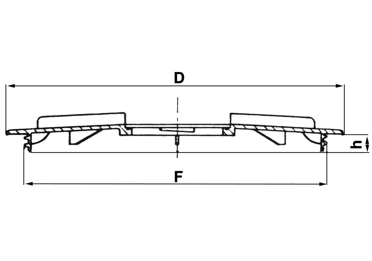 Behälterdeckel 455mm GartenShop24