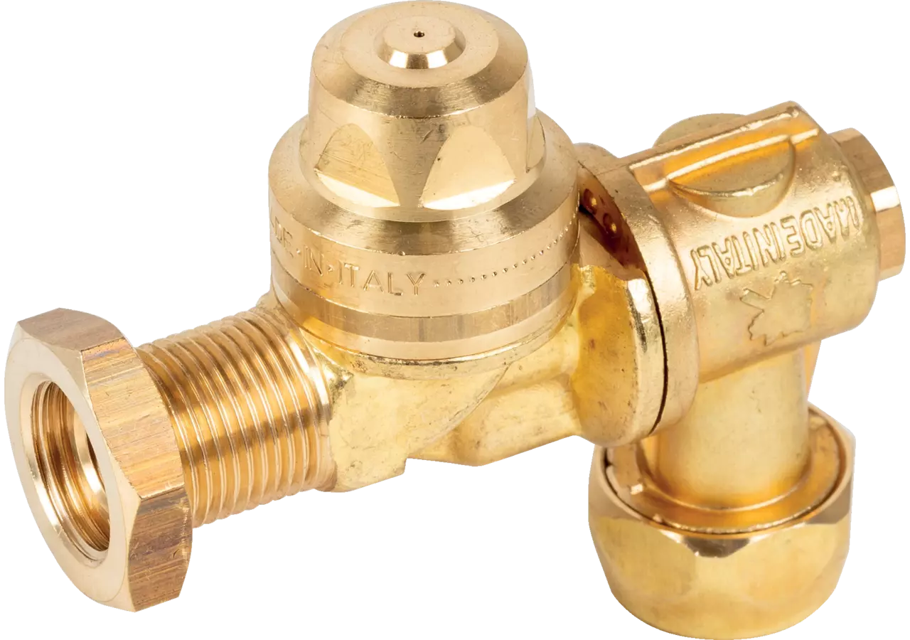 Sprühkopf Messing, einfach, 3/8 Zoll Außengewinde für Düse 15mm GartenShop24