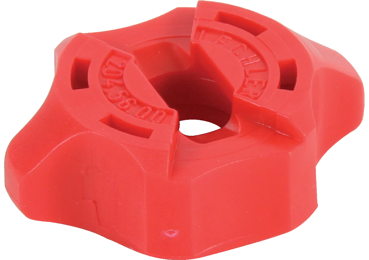 Bajonettmuttern Kunststoff, Twistloc, rot, SW 10 mm, 10 Stück GartenShop24