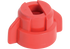 Bajonettmuttern Kunststoff, Multijet, rot, SW 11 mm, 10 Stück GartenShop24