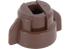 Bajonettmuttern Kunststoff, Multijet, braun, SW 11 mm, 10 Stück GartenShop24