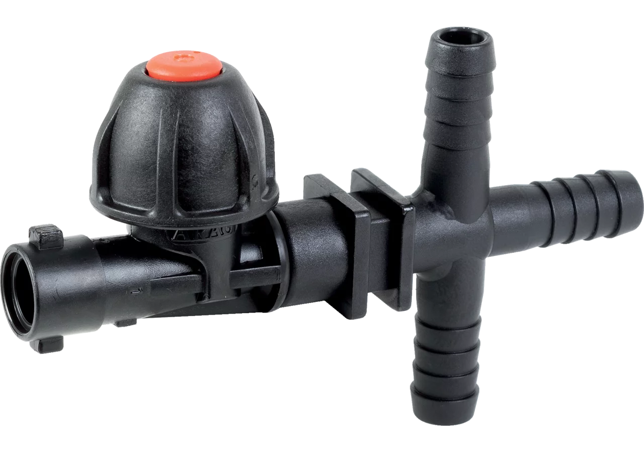 Düsenhalter einfach, 3 x Schlauch 13mm GartenShop24