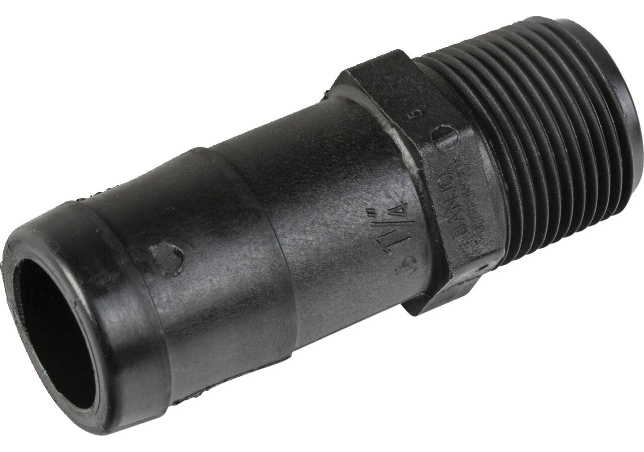 Schlauchanschluss gerade, AG 1 Zoll NPT, Tülle 32 mm GartenShop24