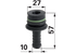 Schlauchanschluss gerade, 10 mm Arag