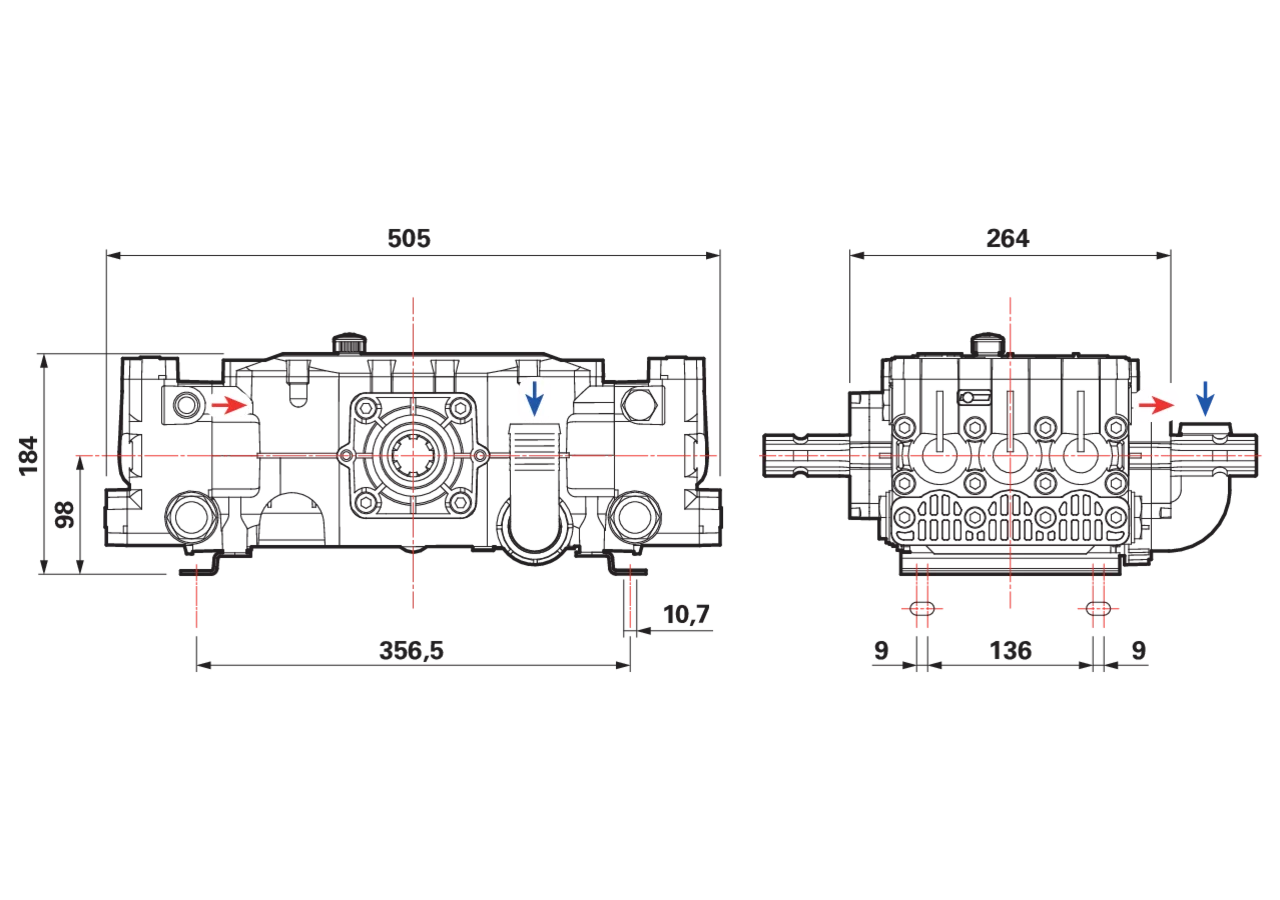 Hochdruckkolbenpumpe YA 150 Comet Comet