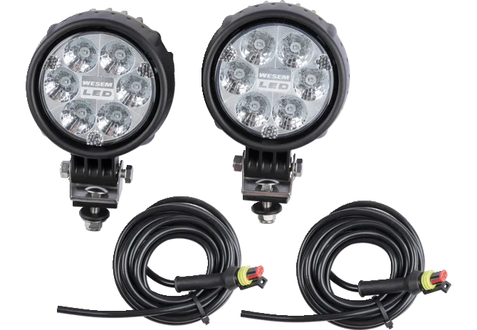 LED Spritzbalkenscheinwerfer-Set BS-CRC3G, 2 Stück GartenShop24