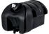 Klarwasserbehälter Square 30 Liter Schwarz mit Seifenspender GartenShop24