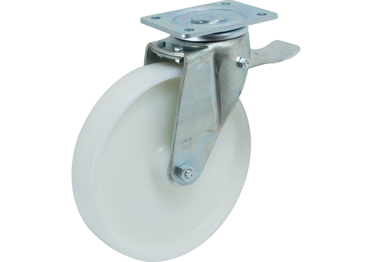 Lenkrolle 250 x 50 mm, mit Feststeller Blickle Blickle