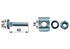Kettenschraubengarnitur M10 x 40 mm, mit Klemmstück und Mutter, 10 Stück Passend zu Kette 8 x 31, 9 x 3 GartenShop24