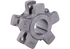 Kettennuss offen, 9 x 31 mm, AD 115 x ID 40 mm, 5 Zähne Breite 55 mm GartenShop24