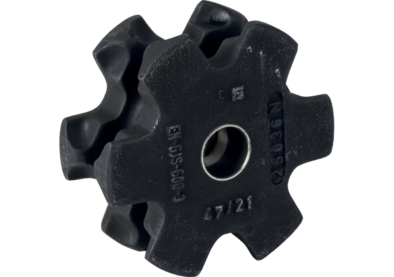 Umlenkrolle offen, 11 x 31 mm, AD 130 x ID 40 mm, 6 Zähne GartenShop24