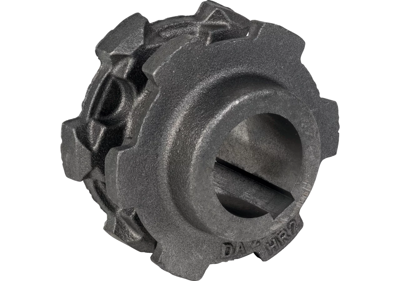 Kettennuss offen, 10 x 31 mm, AD 128 x ID 50 mm, 6 Zähne GartenShop24