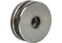 Umlenkrolle Rille, 14 x 50 mm, AD 140 x ID 40 mm, Rille GartenShop24