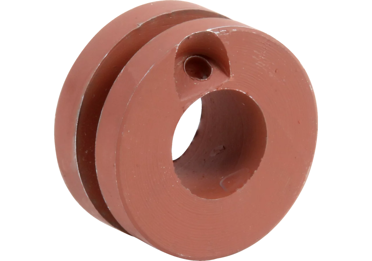 Umlenkrolle geschlossen, 9,5 x 26,2 mm, AD 75 x ID 35 mm, Rille GartenShop24