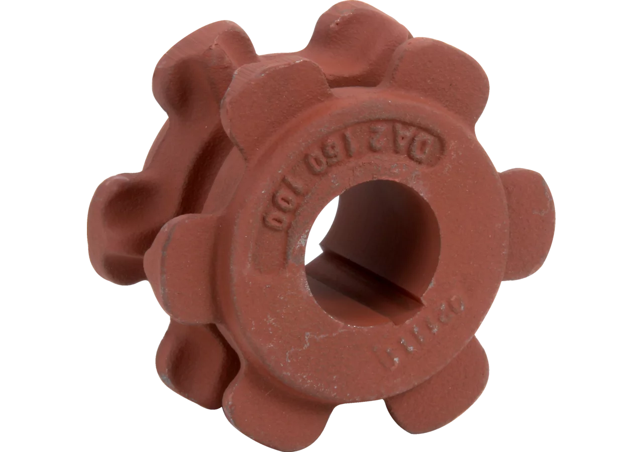 Kettennuss offen, 10 x 26,2 mm, AD 120 x ID 40 mm, 6 Zähne GartenShop24