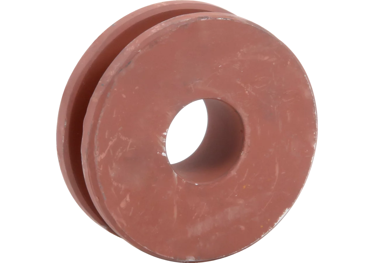 Umlenkrolle geschlossen, 9,5 x 26,2 mm, AD 90 x ID 30 mm, Rille GartenShop24