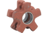 Umlenkrolle offen, 10 x 35 mm, AD 124 x ID 45 mm, 5 Zähne GartenShop24