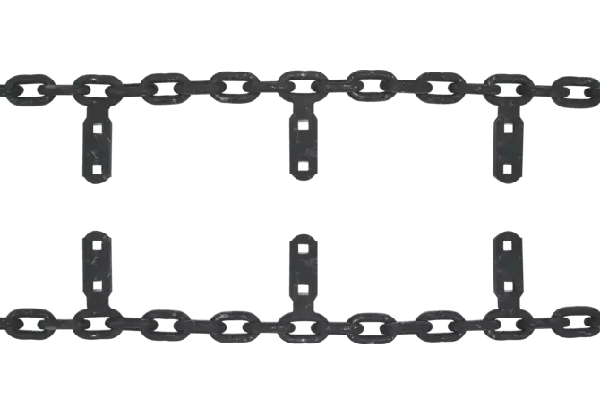 Kratzbodenstrang vollständig, 14 x 50 mm (=2 Ketten je 266 Glieder) – passend für Strautmann 31103701 GartenShop24