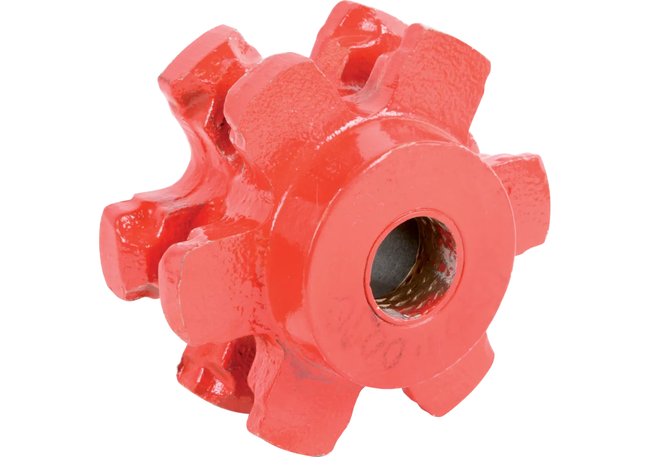 Umlenkrolle offen 10 x 31 mm, AD 130 x ID 30 mm, 6 Zähne GartenShop24