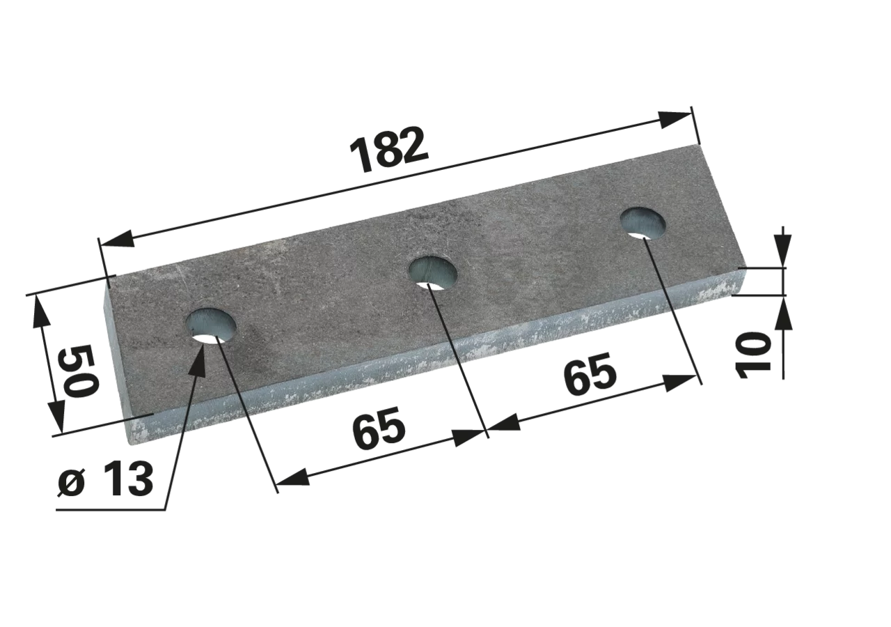Reißzinke L 182 mm – passend für Strautmann 30246014 GartenShop24