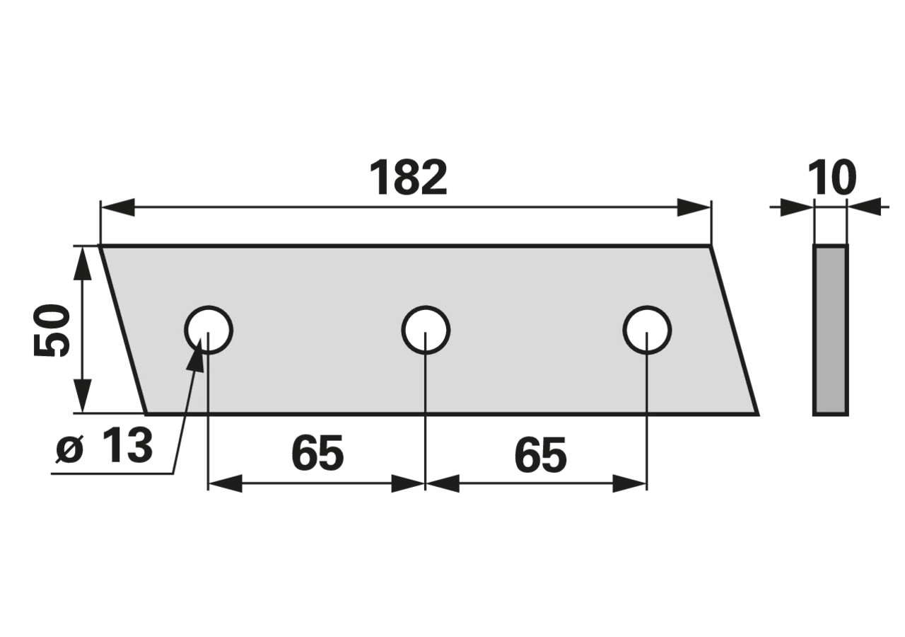 Reißzinke L 182 mm – passend für Strautmann 30246014 GartenShop24