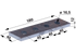 Schraubzinke L 180 x B 40 x S 12 mm, Hardox passend zu Tebbe GartenShop24