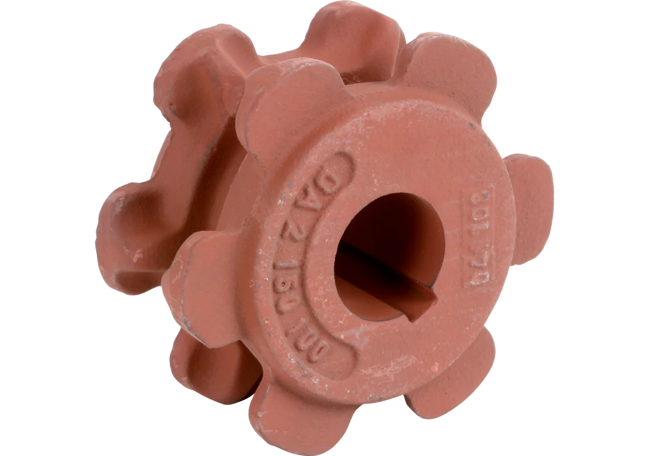 Kettennuss offen, 9,5 x 26,2 mm, AD 120 x ID 35 mm, 6 Zähne GartenShop24