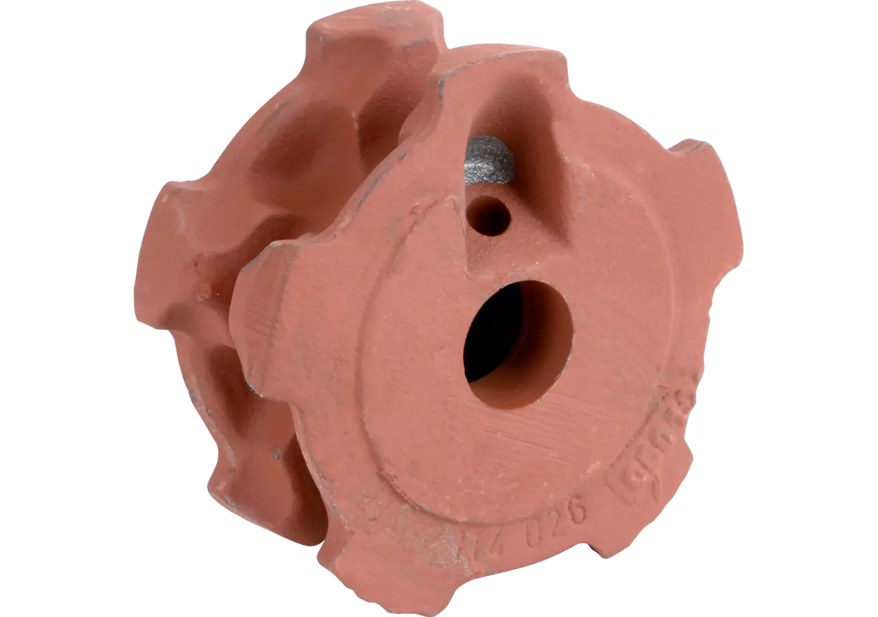 Umlenkrolle offen, 10 x 31 mm, AD 110 x ID 25 mm, 5 Zähne Breite 50 mm GartenShop24
