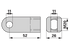 Gabelkopf M20, für Kolbenschieber 4–8 Zoll MZ MZ