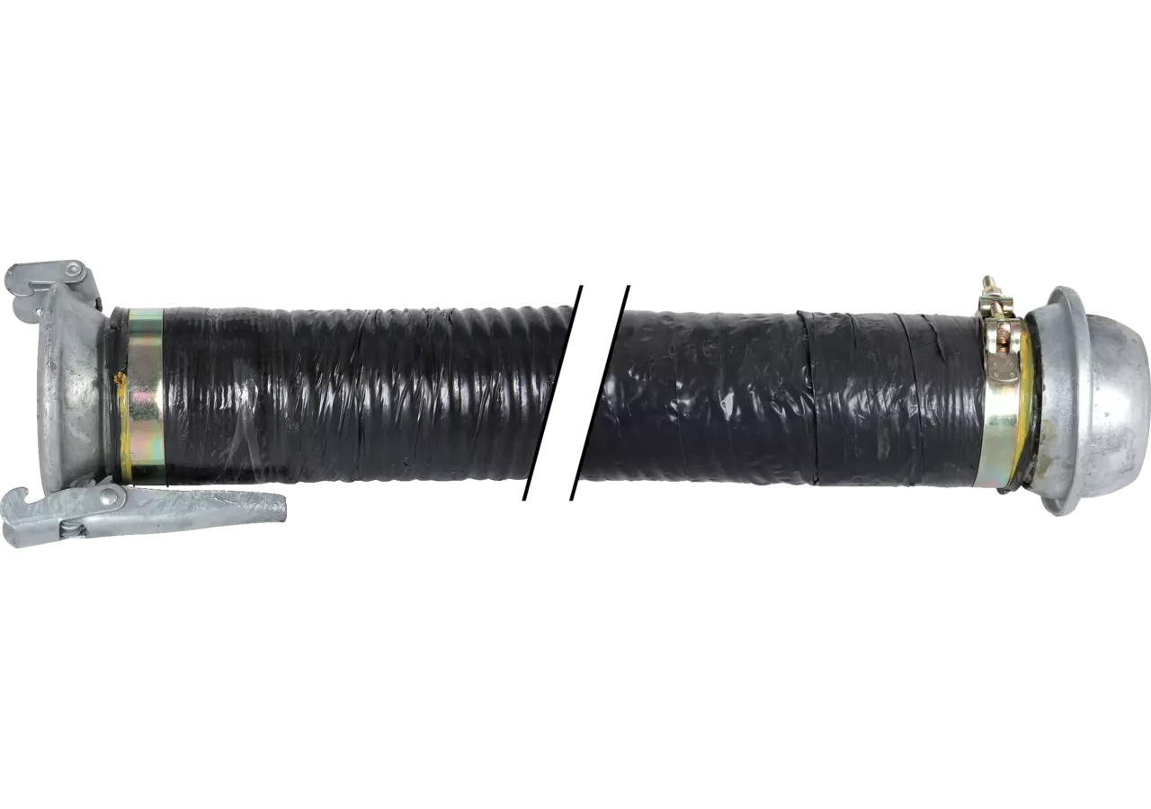 Saugschlauch Gummi, 4 Zoll, BG 100 x L 3.000 mm, ital. System GartenShop24