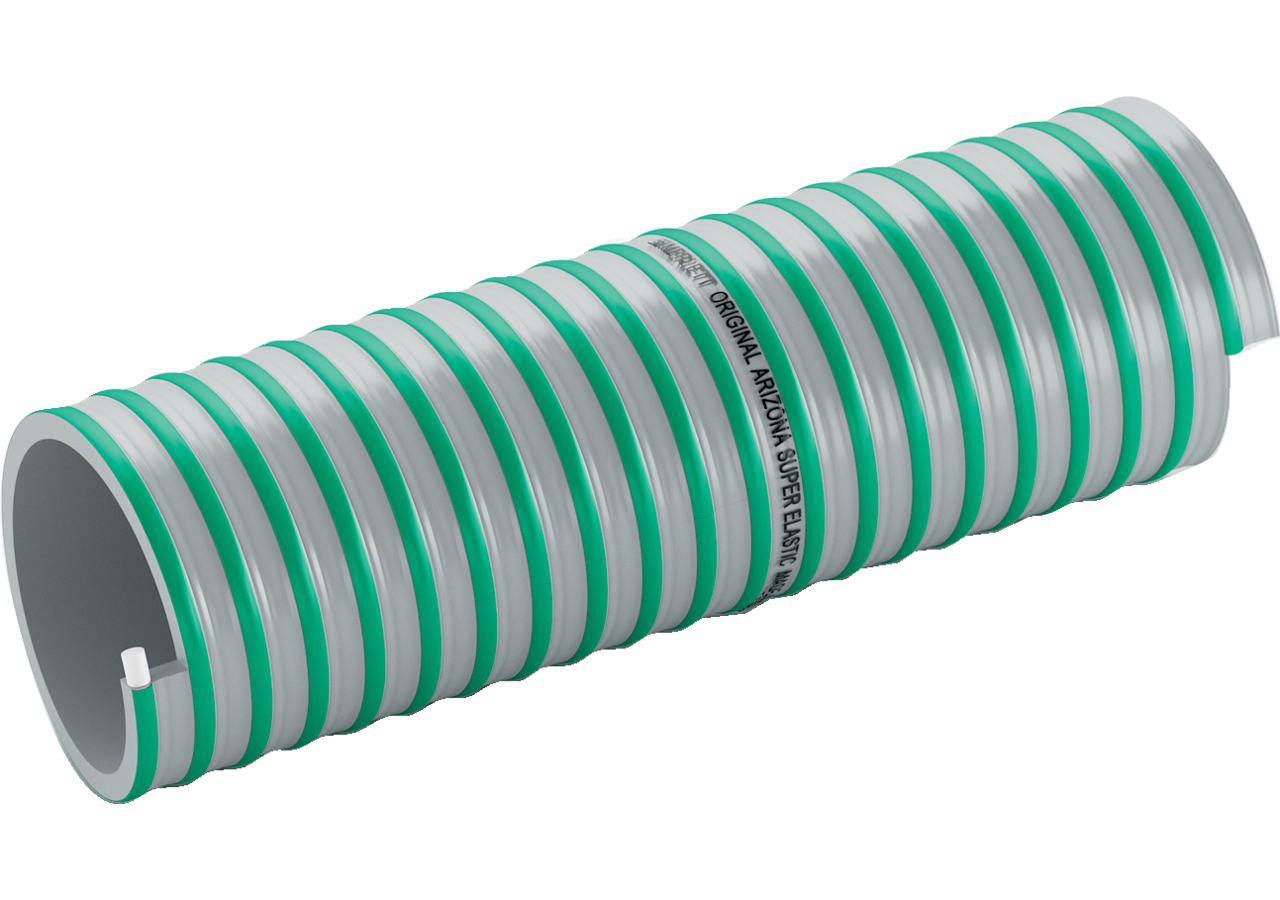 Saug-/Druckschlauch PVC, ID 102 mm, Meterware, Arizona Superelastic Merlett Tecnoplastic Merlett Tecnoplastic