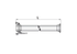 Saugrohr gerade, System Bauer, 4 Zoll, BG HK108 x L 515 mm verzinkt Bauer