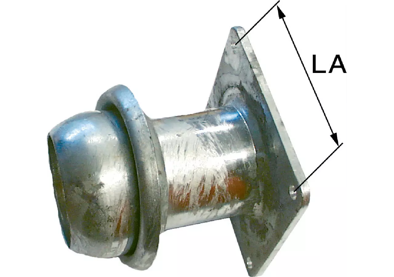 VT Flanschkupplung ital. System, 5 Zoll, LA 150 mm verzinkt GartenShop24