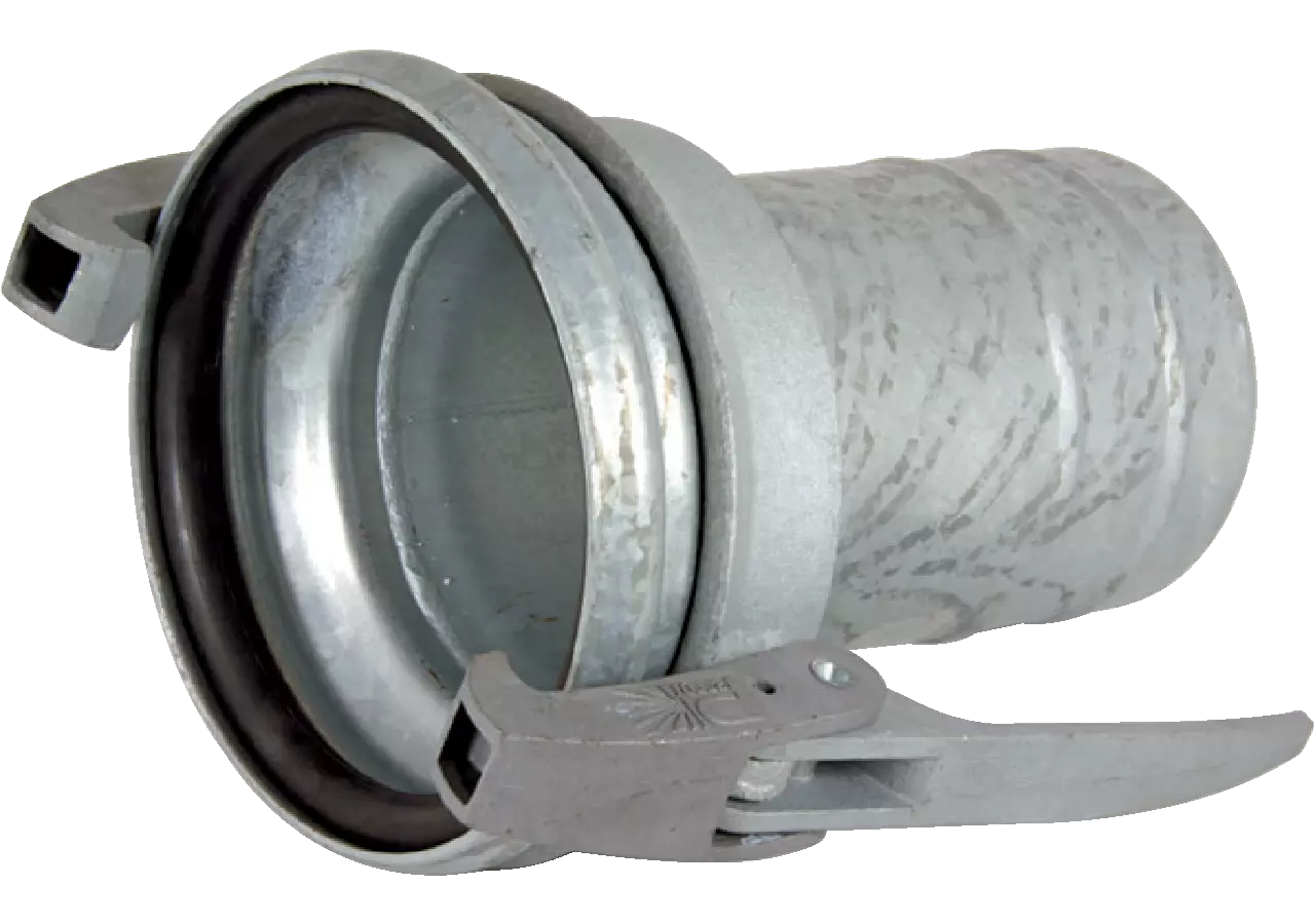 MT Kupplung System Perrot, 6 Zoll, für Schlauch 160 mm verzinkt mit Dichtring Perrot