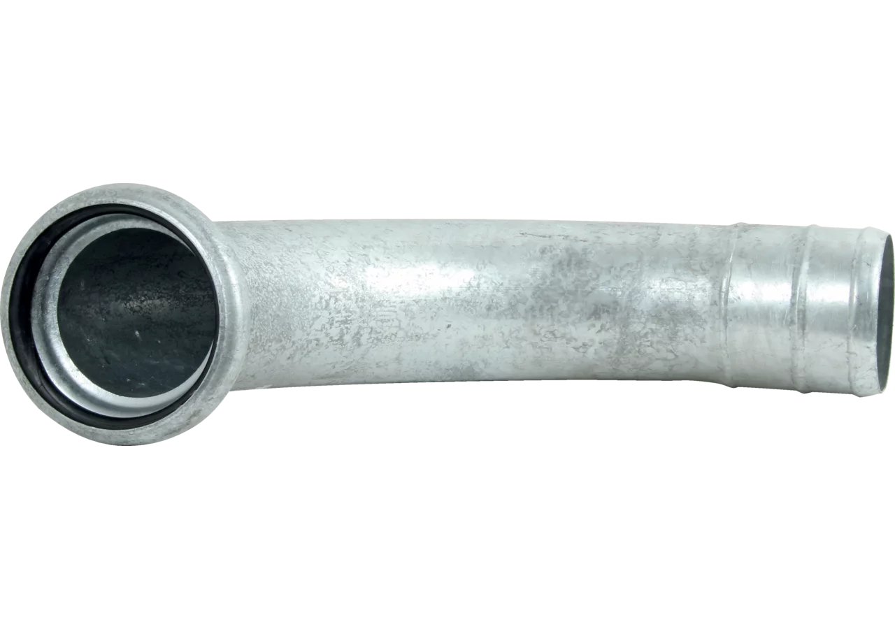 MT Rohrbogen System Bauer, 90 Grad, 4 Zoll, für Schlauch 102 mm verzinkt mit Dichtring GartenShop24