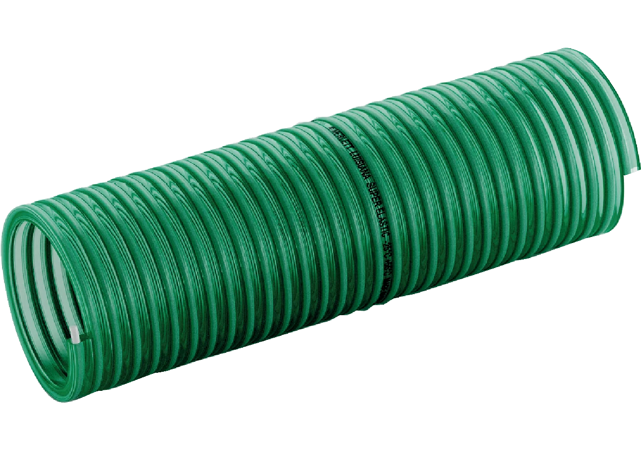 Saug-/Druckschlauch PVC, ID 38 mm, Meterware, Luisiana Superelastic Merlett Tecnoplastic Merlett Tecnoplastic