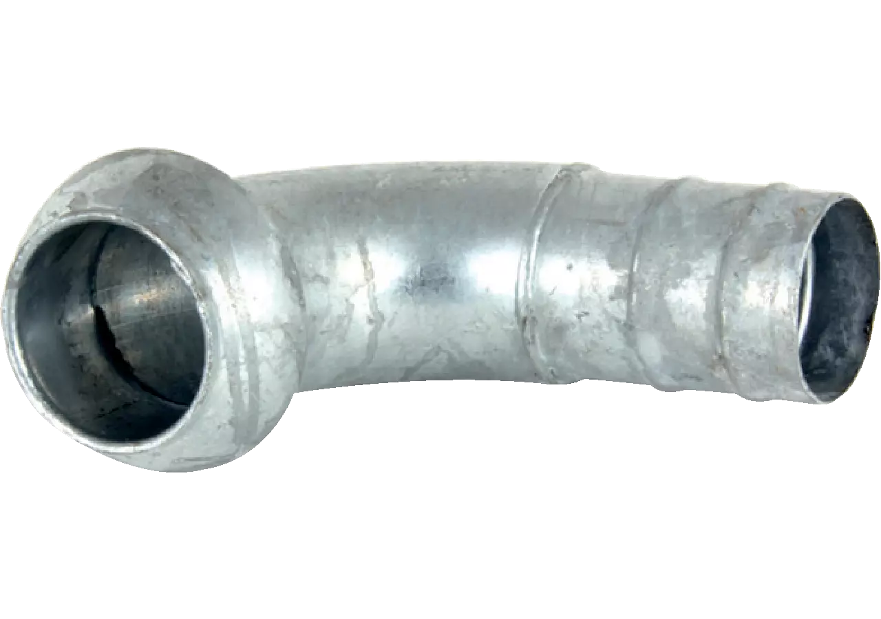 VT Bogen System Perrot, 90 Grad, 6 Zoll, für Schlauch 152 mm verzinkt Perrot