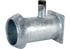 VT Flanschkupplung System Perrot, 6 Zoll, LA 150 mm, mit Abgang verzinkt Außengewinde (G) (Zoll) 1 1/2 " GartenShop24