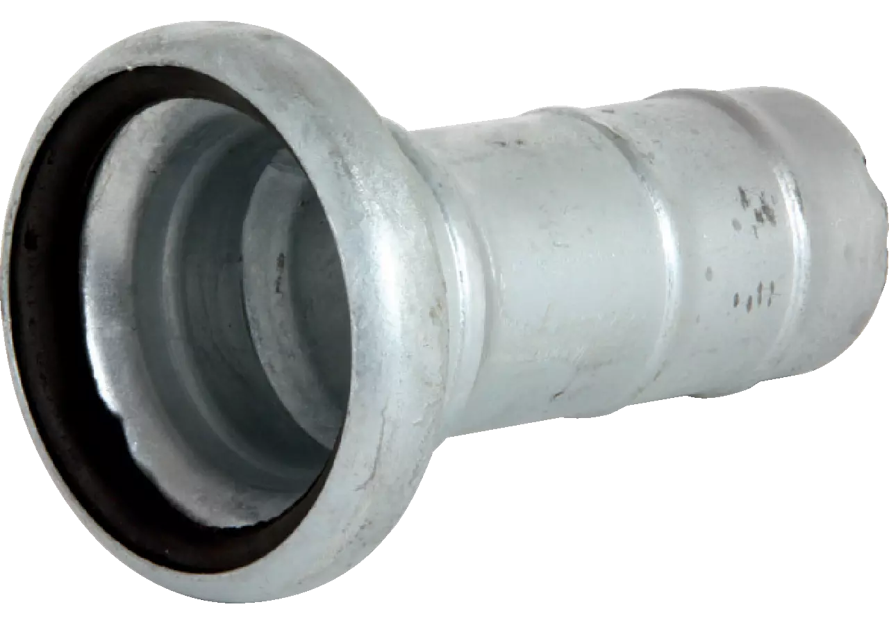 MT Kupplung System Bauer, 3 1/2 Zoll, für Schlauch 76 mm verzinkt mit Dichtring GartenShop24